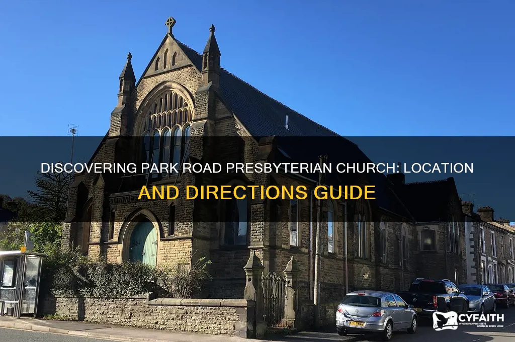 where is park road presbyterian church