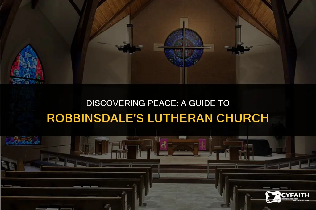 where is peace lutheran church in robbinsdale minnesota