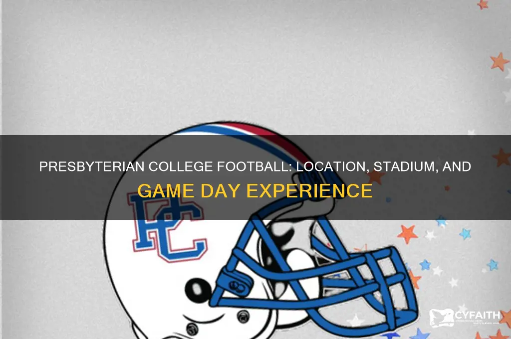 where is presbyterian college football