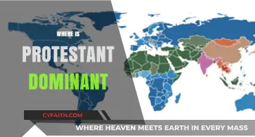 Exploring the Global Regions Where Protestantism Holds Dominance