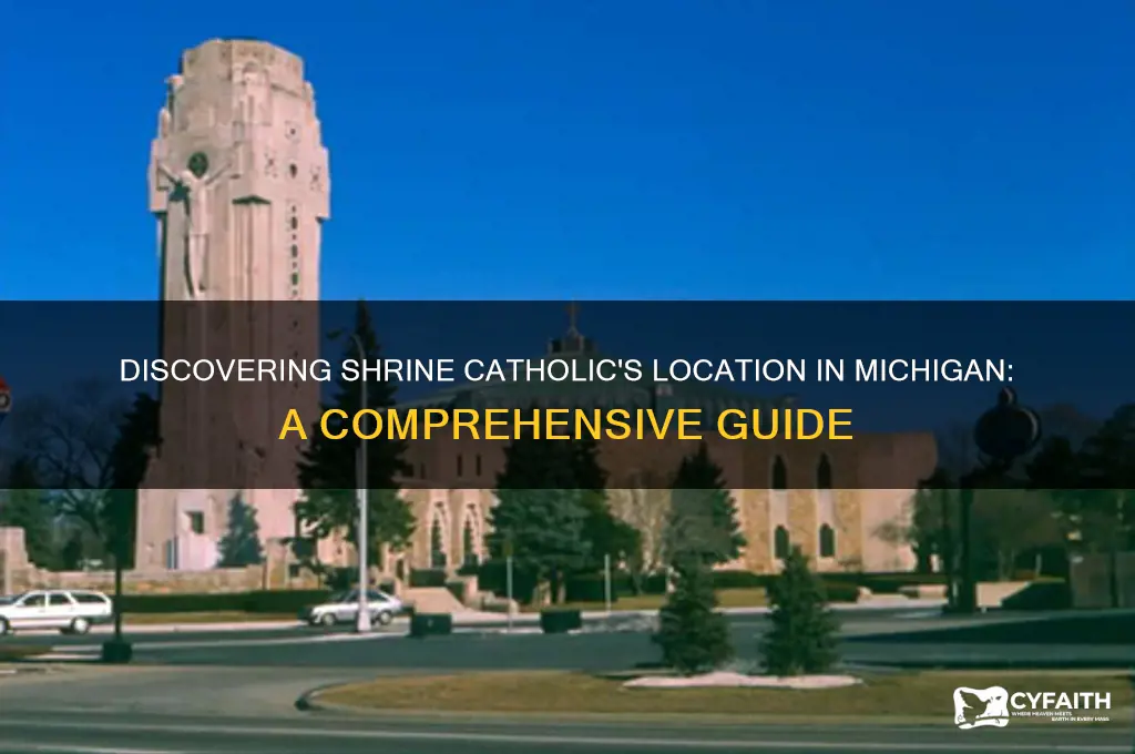where is shrine catholic in michigan located