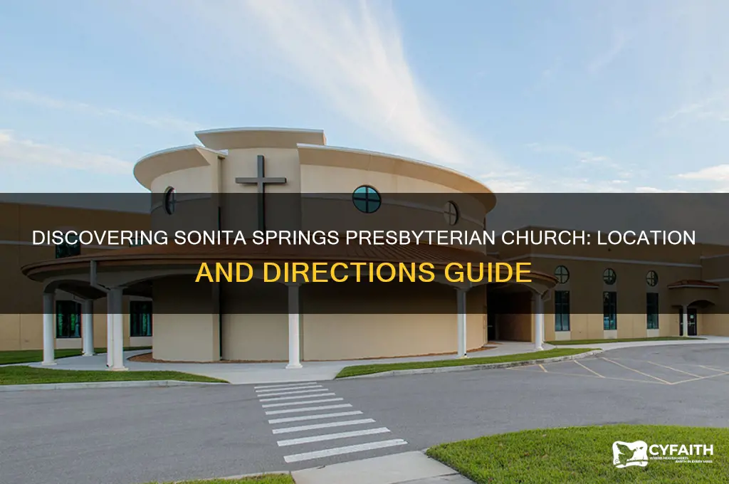 where is sonita springs presbyterian church