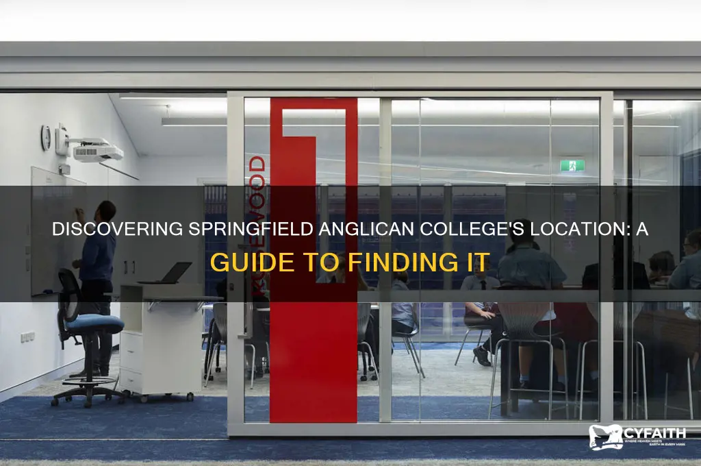 where is springfield anglican college