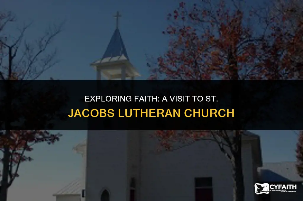 where is st jacobs lutheran church