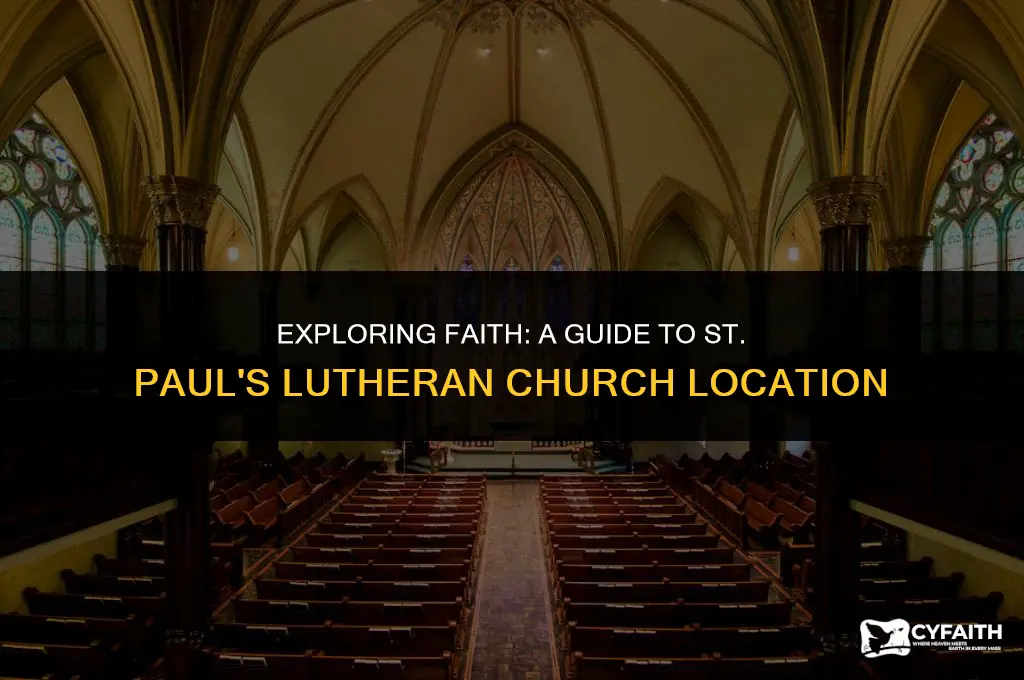 where is st pauls lutheran church