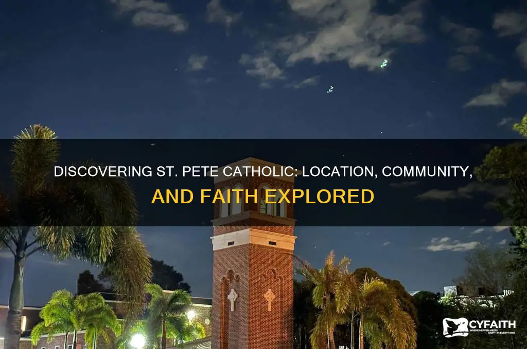where is st pete catholic