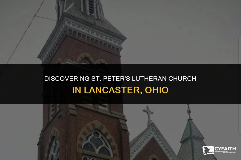 where is st peters lutheran church in lancater ohio