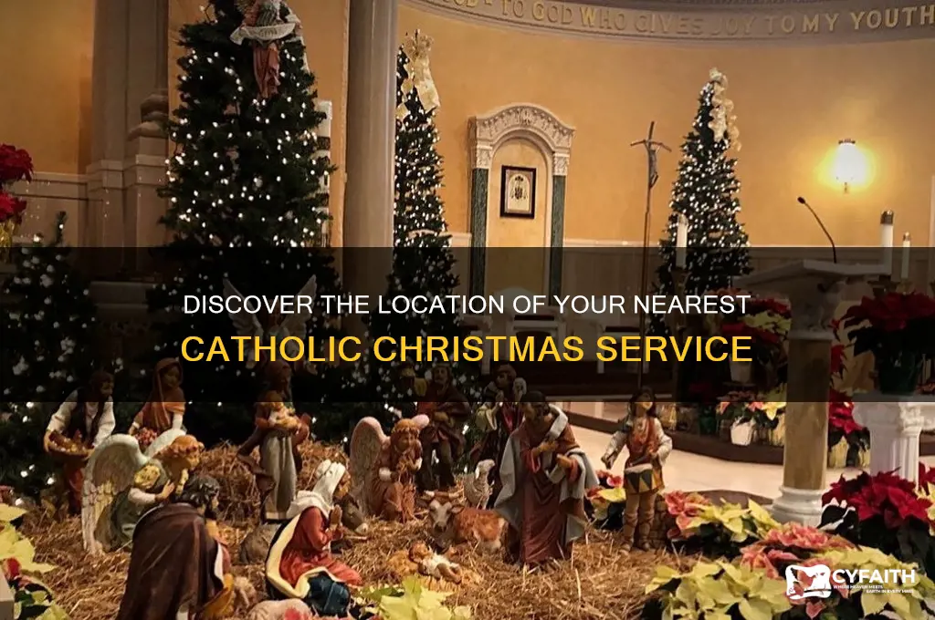 where is the catholic christmas service located