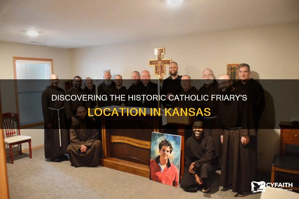 where is the catholic friary located in kansas