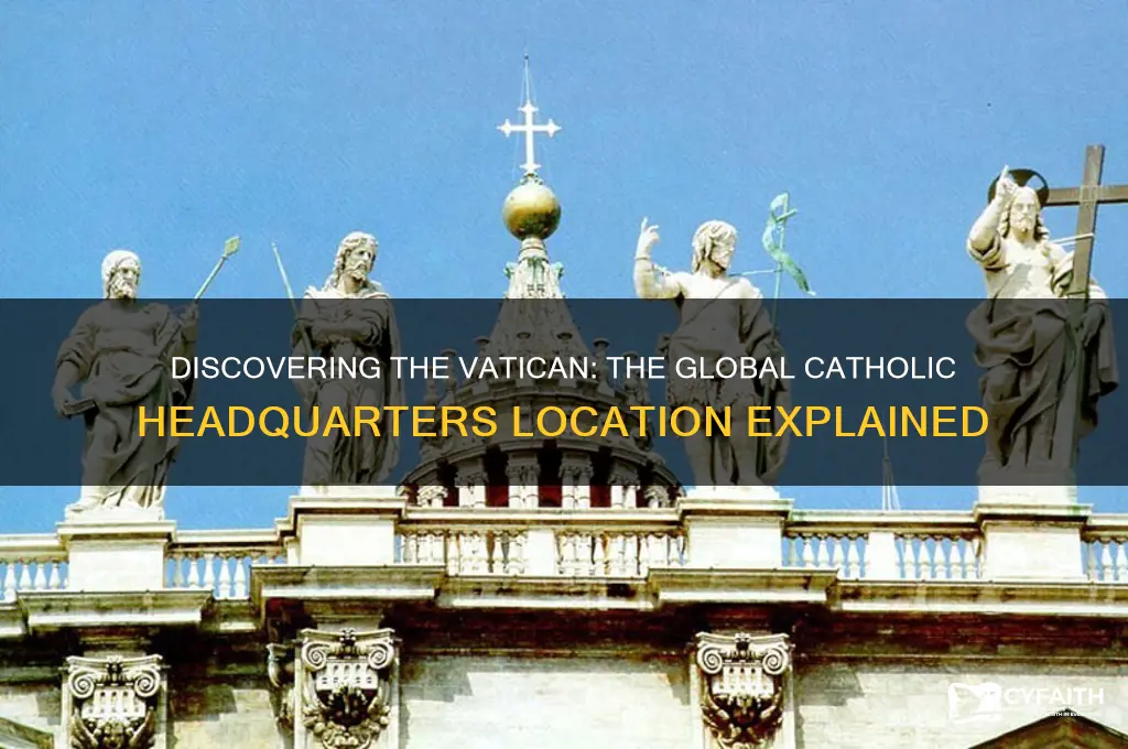 where is the catholic headquarters