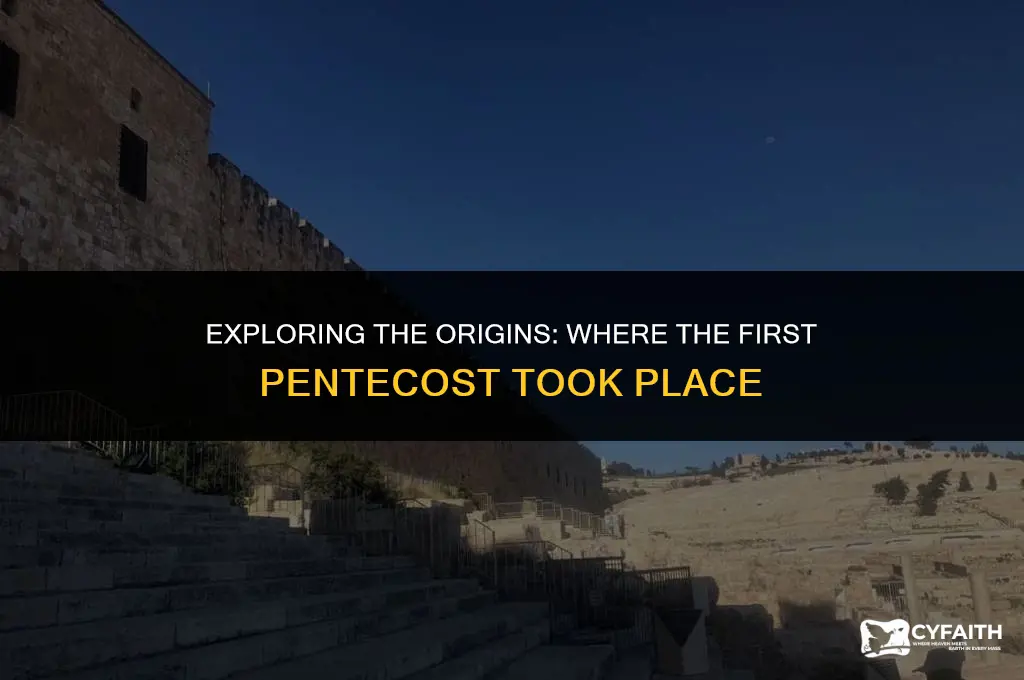 where is the first pentecost recorded