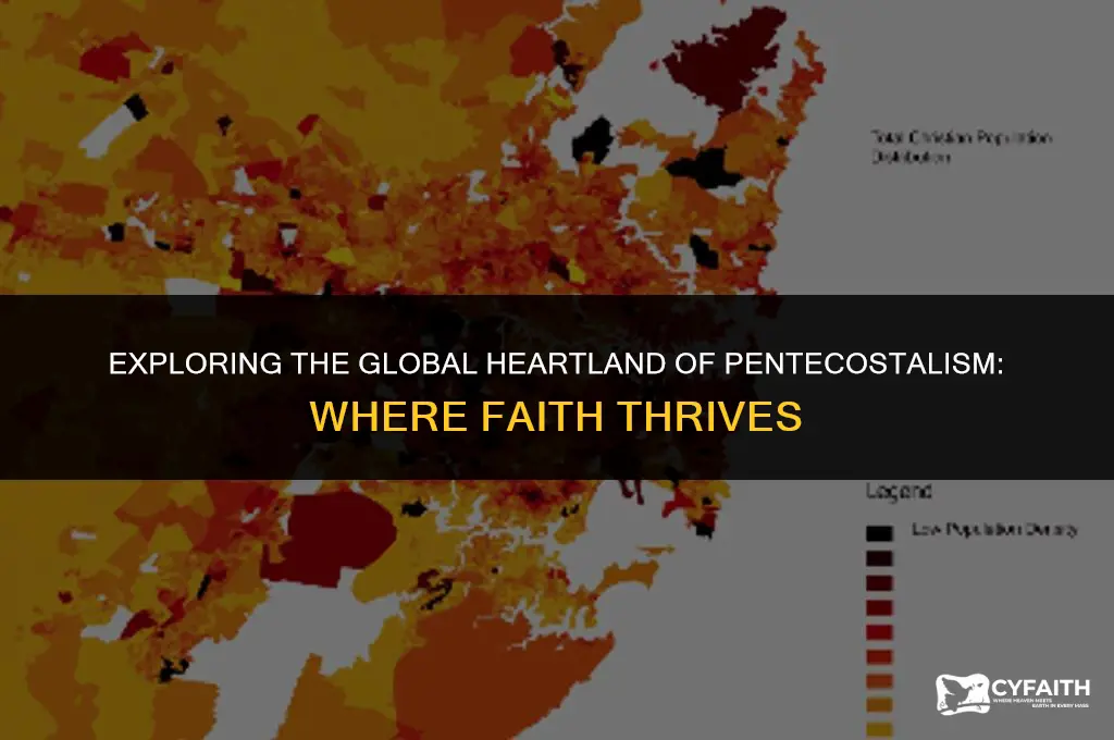 where is the largest population of pentecost