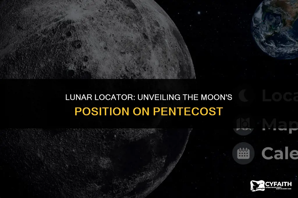 where is the moon on pentecost