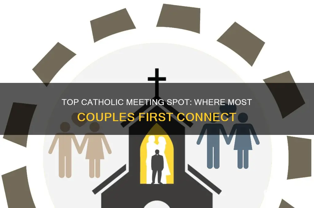 where is the number 1 place catholic couples have met