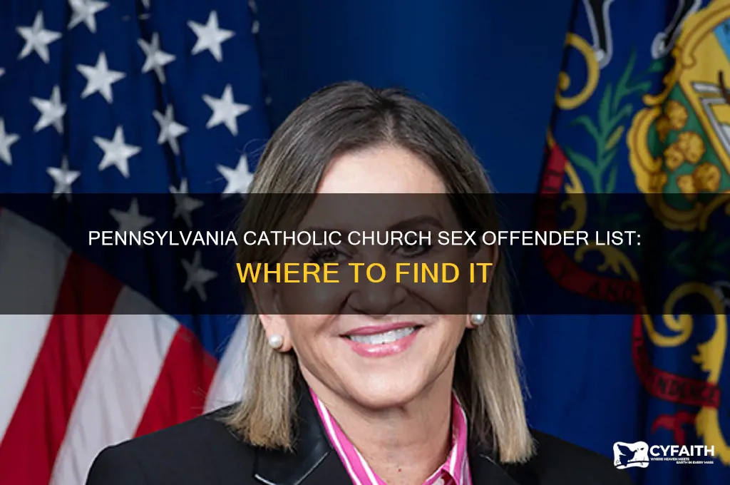 where is the pennsylvania list of catholic sex offenders
