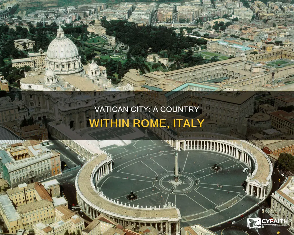 where is the vatican in italy