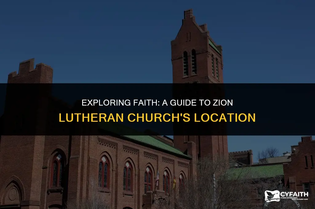 where is zion lutheran church
