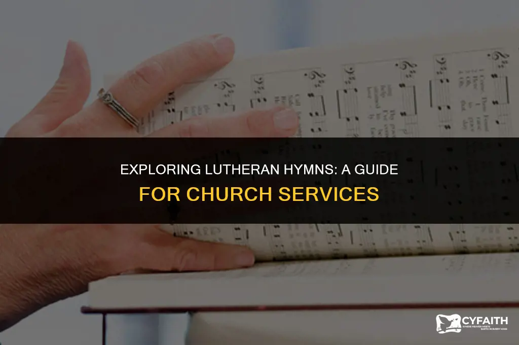where may i find lutheran hymns for church services