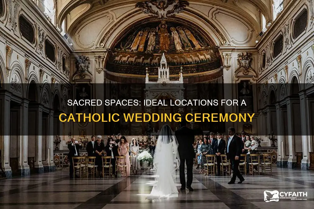 where must a catholic wedding be held