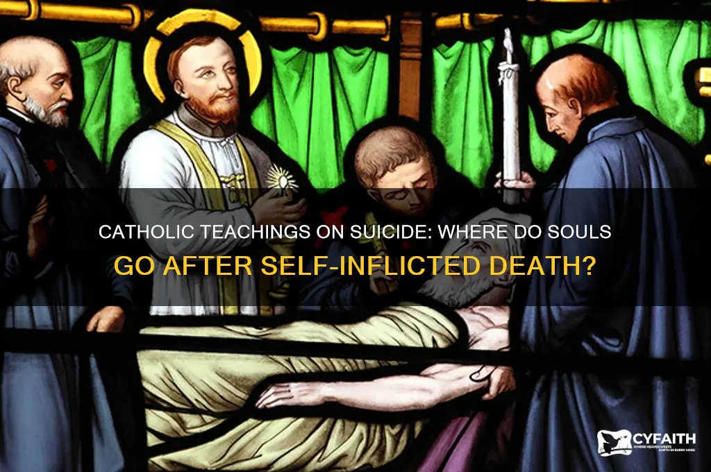 where people go if they kill himself catholic