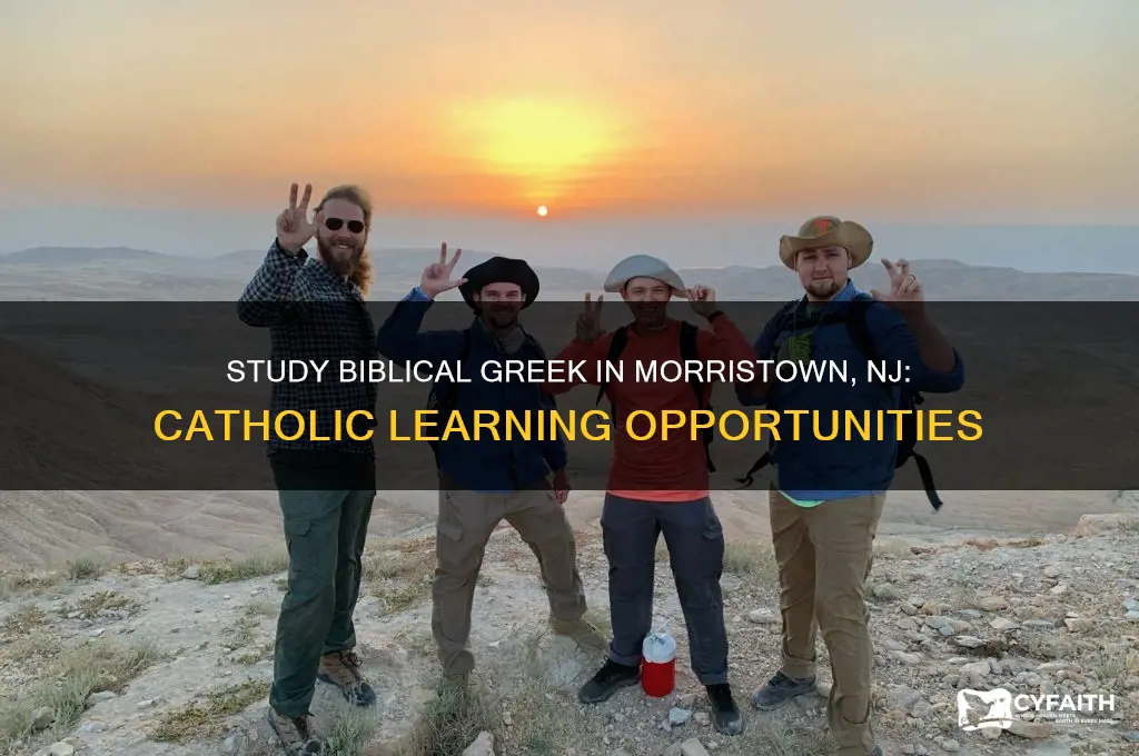 where study biblical catholic greek nj morristown