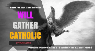 Catholic Symbolism: Vultures Gathering Where the Body Lies