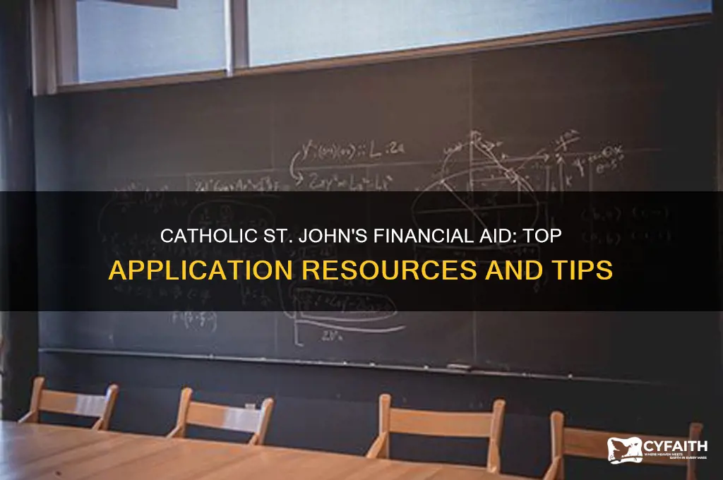 where to apply for catholic st john