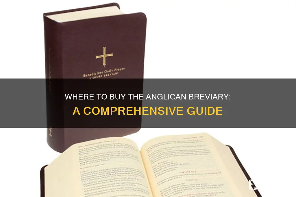 where to buy anglican breviary