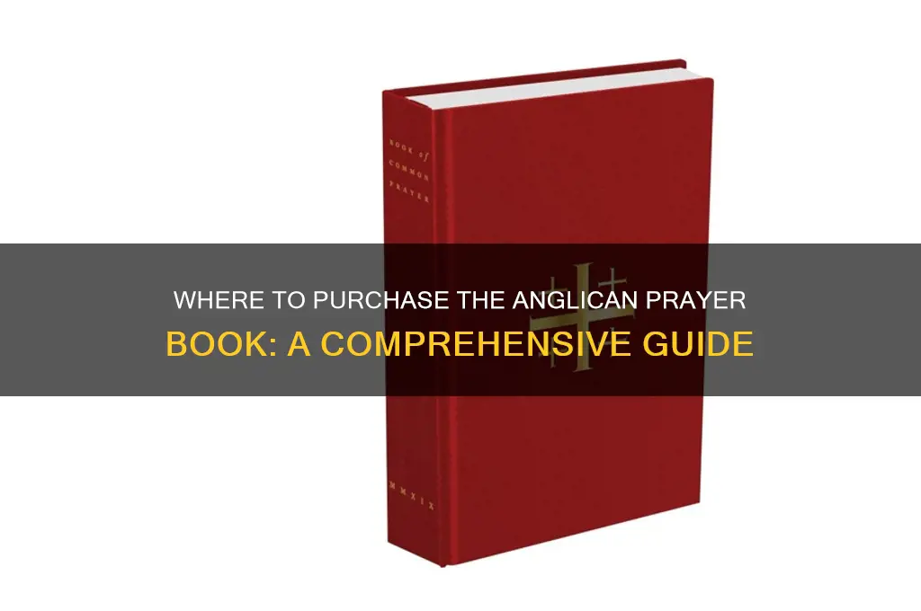 where to buy anglican prayer book