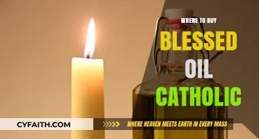 Buy Catholic Blessed Oil: Where and Why