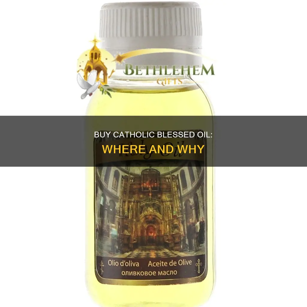 where to buy blessed oil catholic