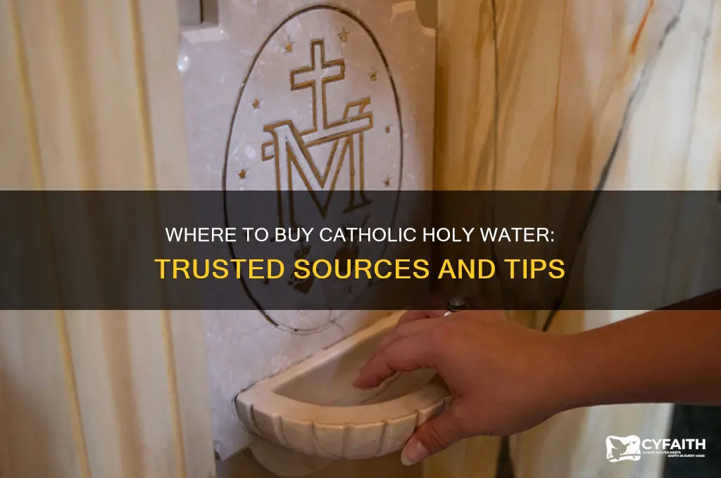 where to buy catholic holy water