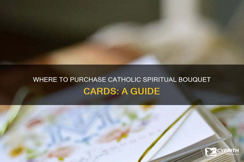 where to buy catholic spiritual bouquet cards