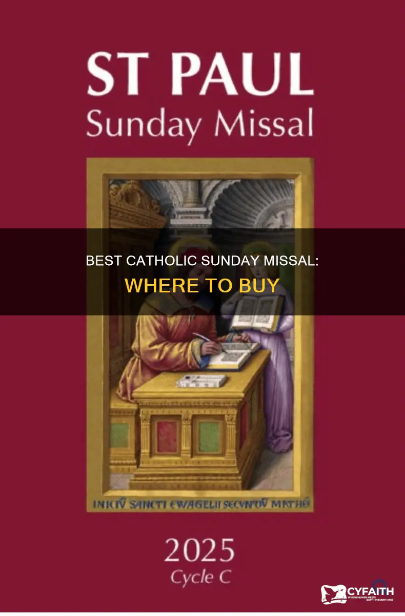 where to buy catholic sunday missal