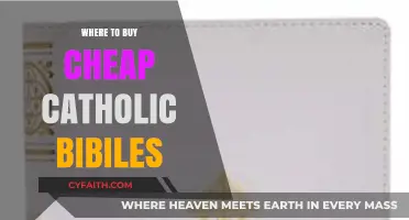 Affordable Catholic Bibles: Best Places to Purchase on a Budget