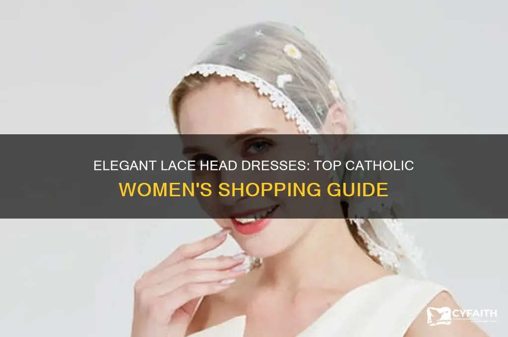 where to buy lace head dress for catholic women