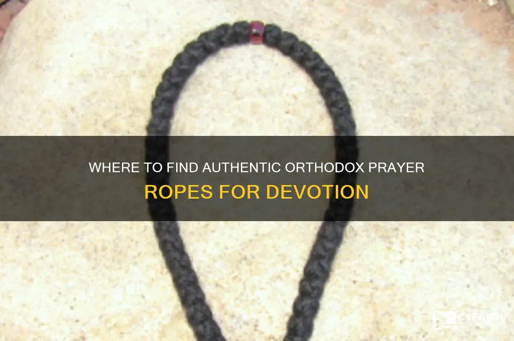 where to buy orthodox prayer rope