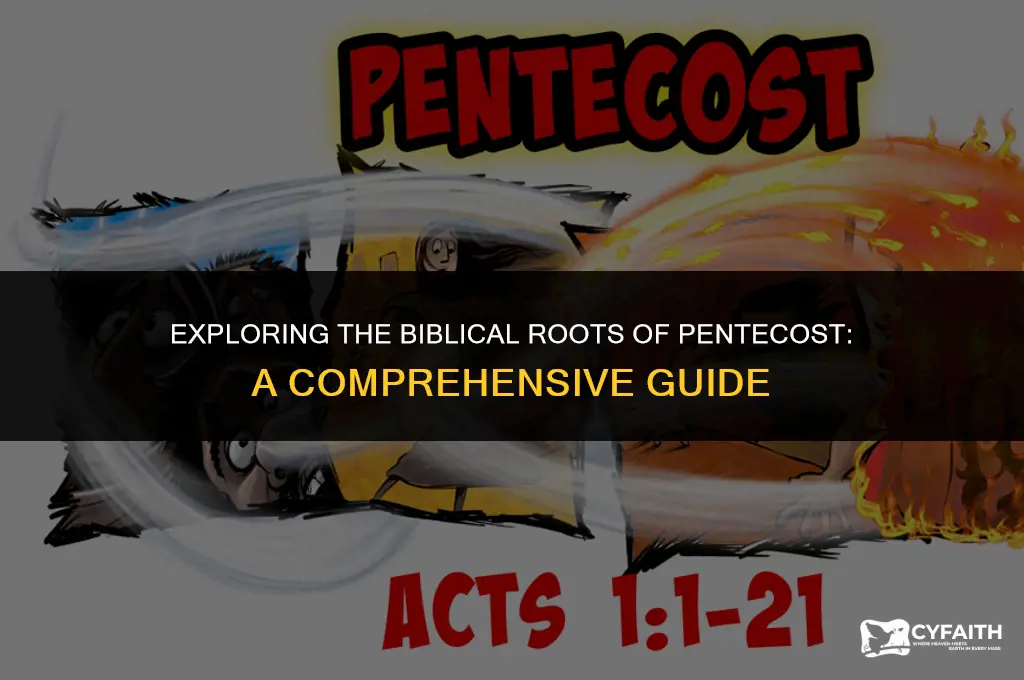 where to find pentecost in the bible