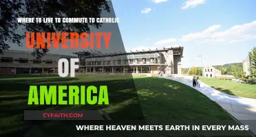 Best Neighborhoods for Commuting to Catholic University of America