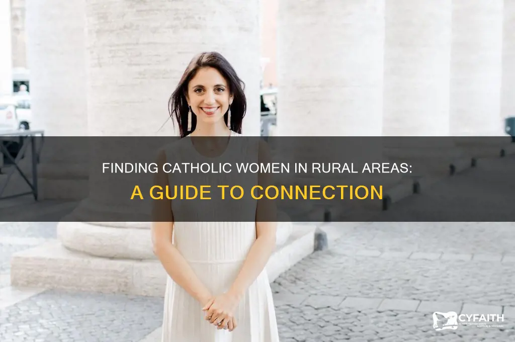 where to meet catholic women in countryside do