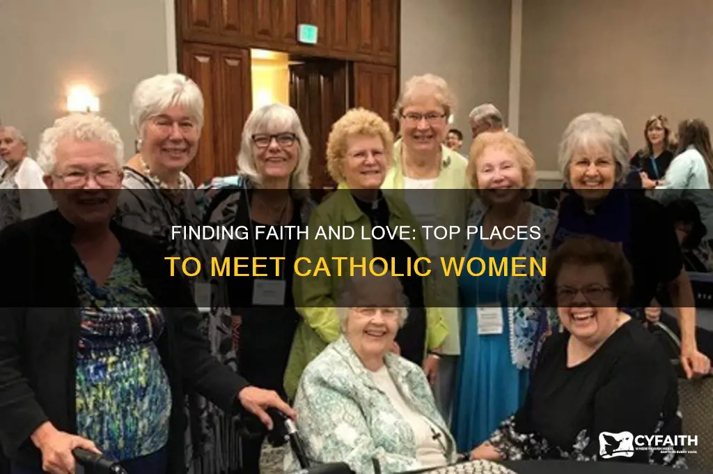 where to meet catholic women
