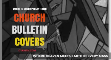 Where to Order Custom Presbyterian Church Bulletin Covers Online