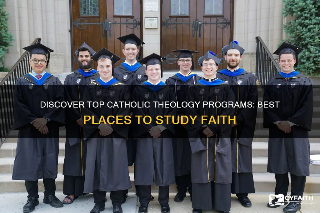 where to study catholic theology