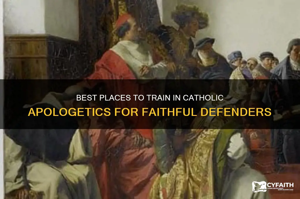 where to train in catholic apologetics