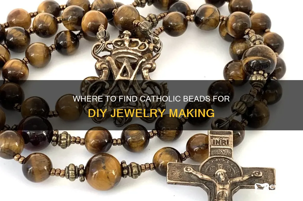 where toget catholic beads to make jewelrey