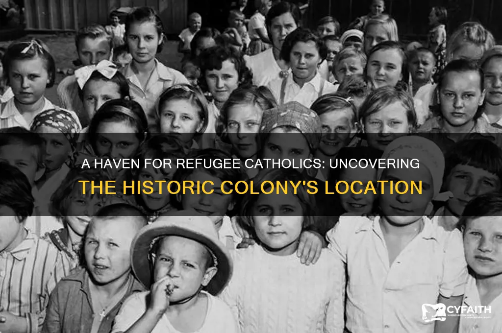 where was colony for refugee catholics