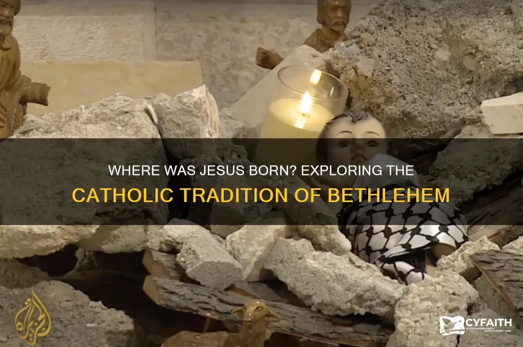 where was jesus born catholic
