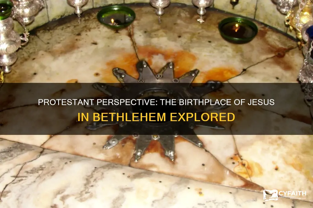 where was jesus born in protestant