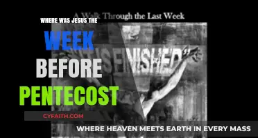 Unveiling Jesus' Whereabouts: The Week Before Pentecost