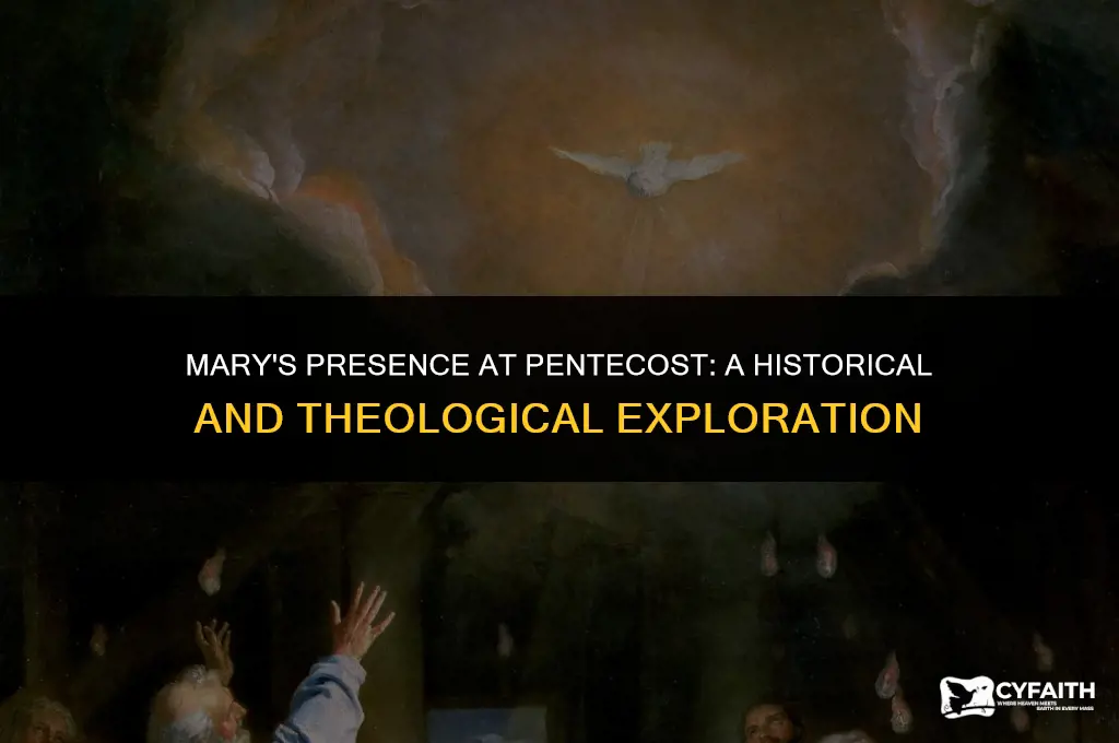 where was mary at pentecost